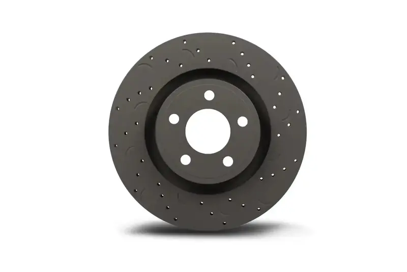 Hawk Performance Hkc4076.194B Talon Street Rotor And Pad Kit – Front Axle 1