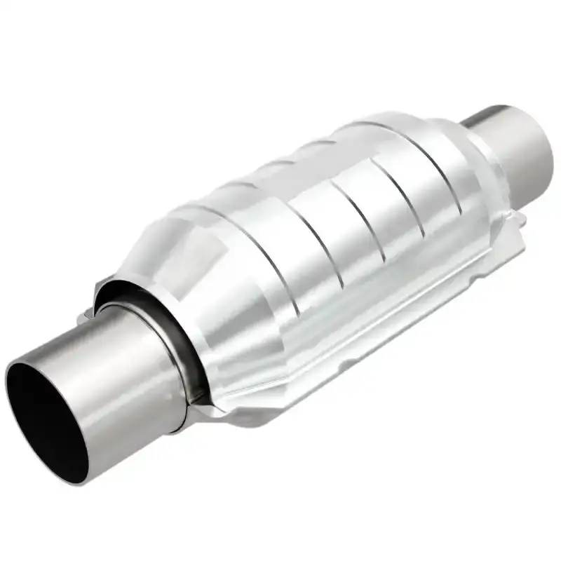 Magnaflow Universal Catalytic Converter – 2.5-Inch Inlet, Rear Exit Configuration 1