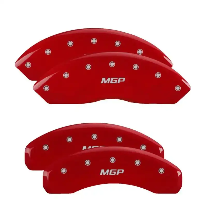 Mgp Engraved Caliper Covers – Front Lincoln Logo & Rear Star Emblem, Yellow Finish 1