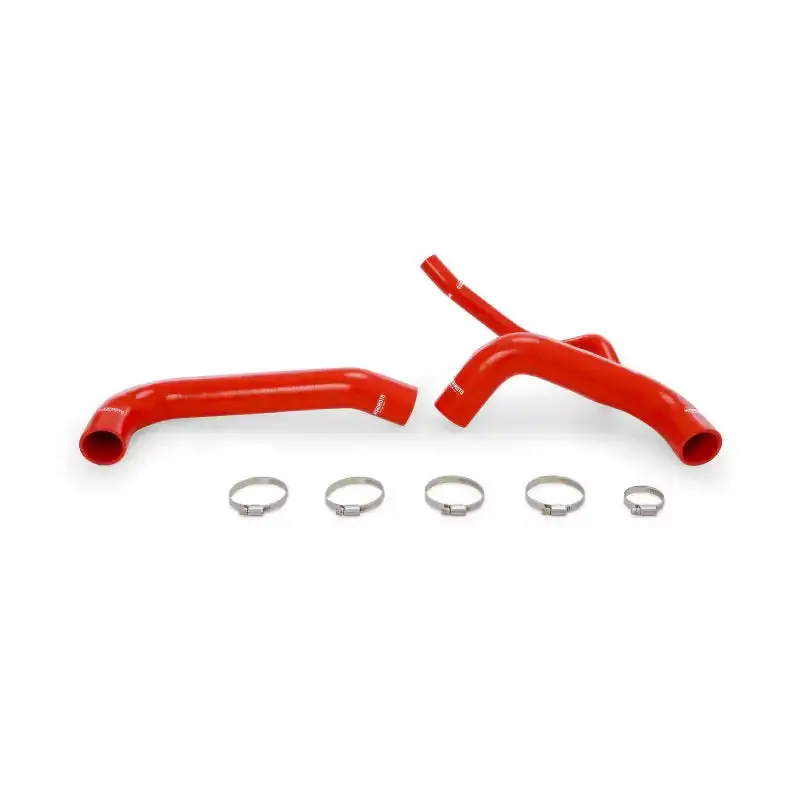Mishimoto Silicone Radiator Hose Kit – Red, For 2015–2023 Dodge Challenger & Charger Srt Hellcat Models 1