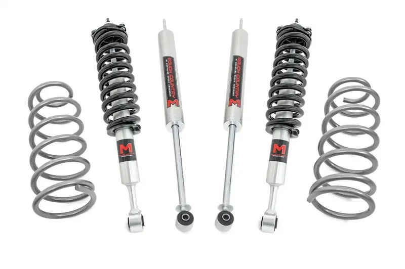 Rough Country 76744 2-Inch Rear Lift Kit With M1 Struts And Performance Shocks 1