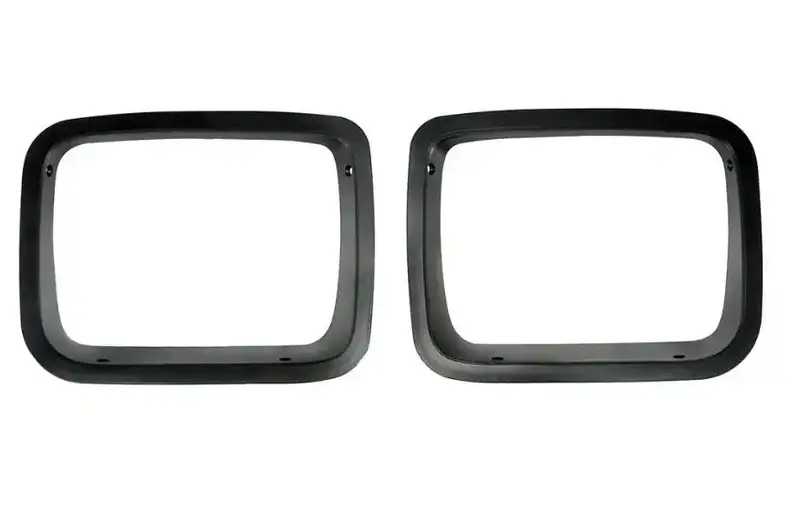 Rugged Ridge 12419.24 Black Headlight Bezel Trim For Wrangler Jl 1