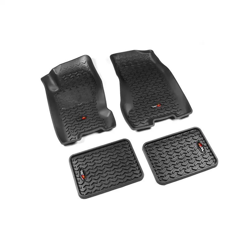 Rugged Ridge All-Terrain Floor Liner Kit – Black Heavy-Duty Protection For 1999–2004 Jeep Grand Cherokee Wj 1