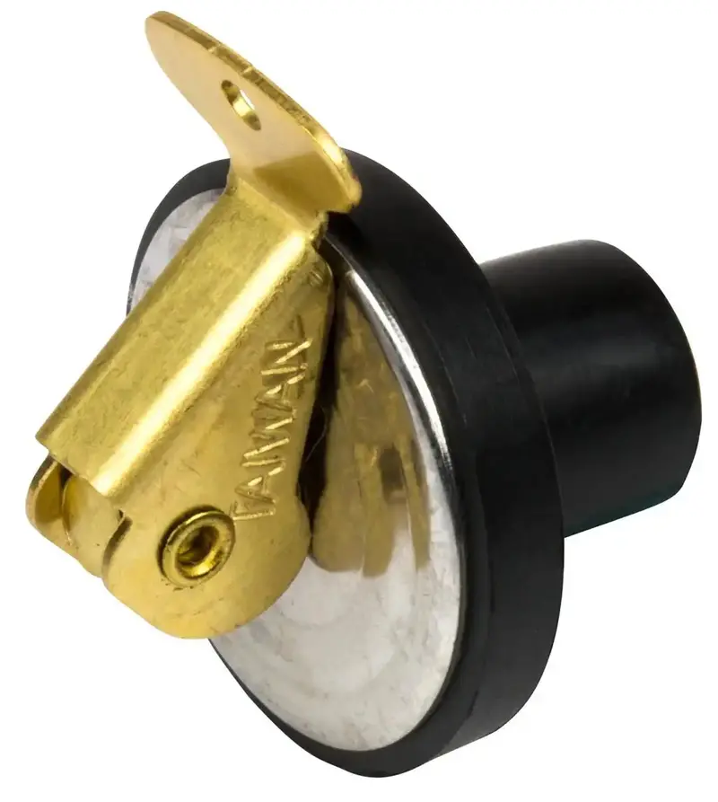 Sea Dog 520092-1 Brass Baitwell Plug – 1/2-Inch Threaded Marine-Grade Seal 1
