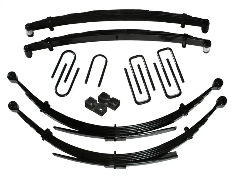 Skyjacker Cummins Diesel Lift System – 4-Inch Lift With 6-Inch Rear Blocks 1