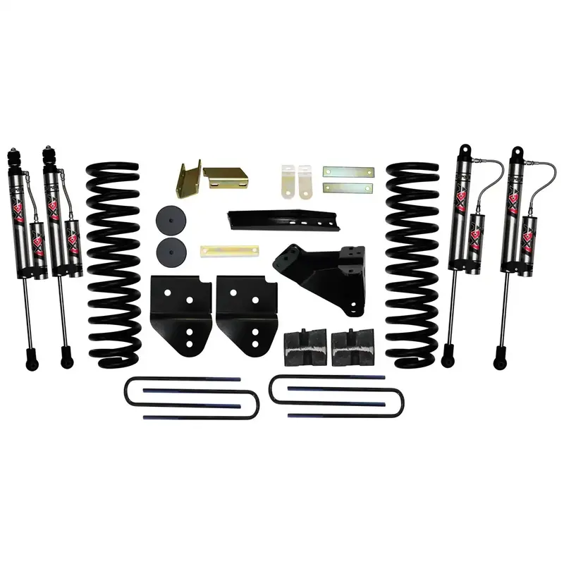 Skyjacker F11451Kh-X – 4-Inch Lift Kit Featuring Adx 2.0 Remote Reservoir Monotube Shocks 1