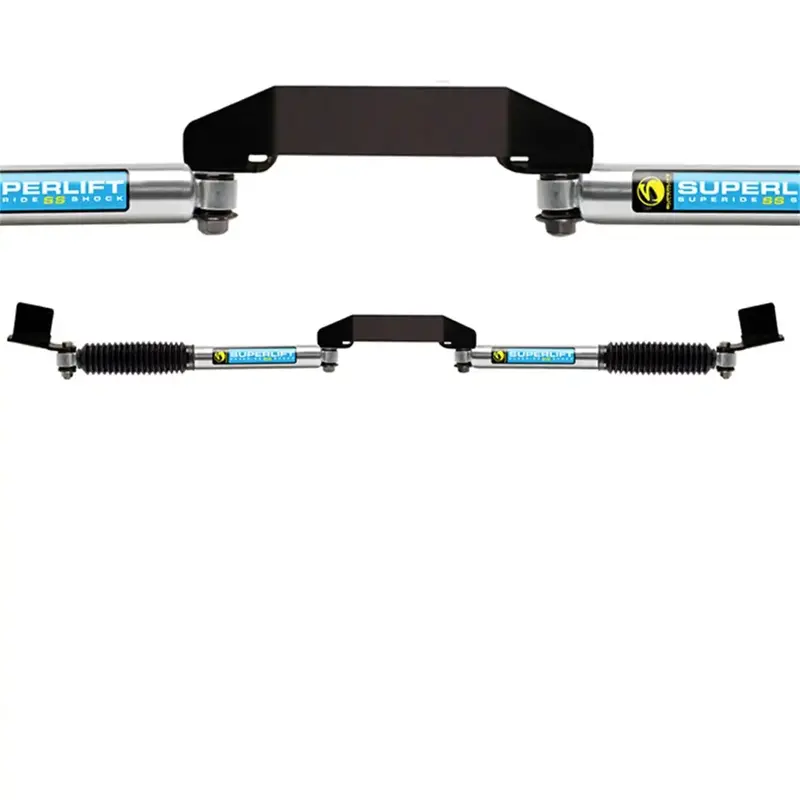 Superlift Dual Steering Stabilizer Kit For 2009–2013 Ram 2500/3500 4Wd – Sl Ss Bilstein Gas-Charged System (92709) 1