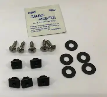 Trailfx Hood Deflector Mounting Kit – Right-Hand Installation Hardware 1
