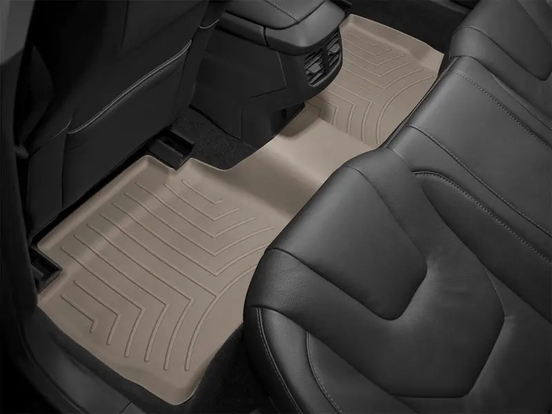 Weathertech 452652 Digitalfit Tan Floor Liners – Second Row Custom Fit 1
