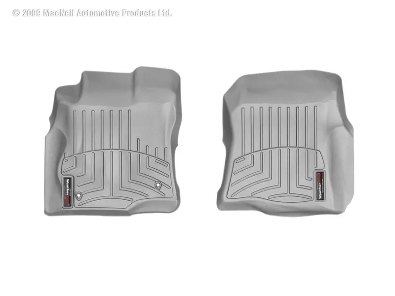 Weathertech 460231 Digitalfit Gray Front Row Floor Liners – Custom Fit 1