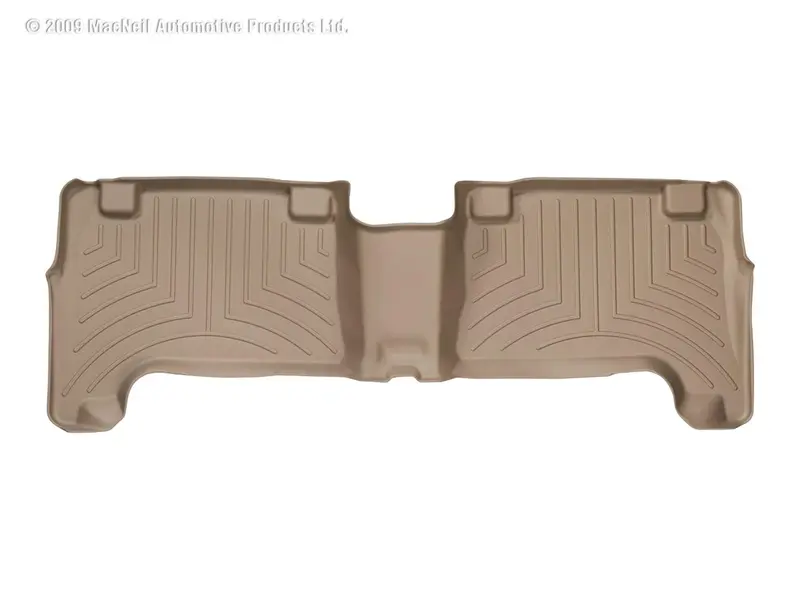Weathertech Digitalfit 2Nd-Row Floor Liners – Tan, Precision Laser-Scanned For Exact Vehicle Fit 1