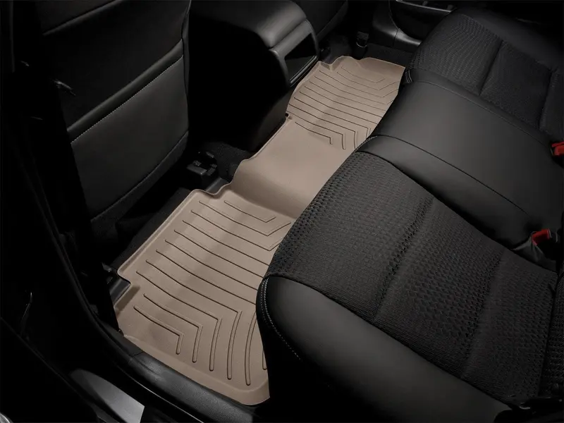 Weathertech Digitalfit Tan Floor Liners – Second Row For Select Vehicles 1